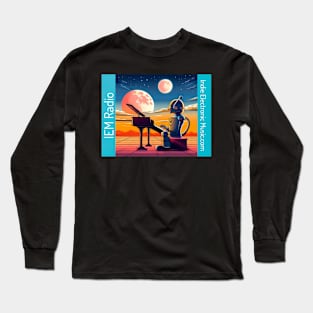 IEM Radio - Indie Electronic Music - Robot Music Long Sleeve T-Shirt